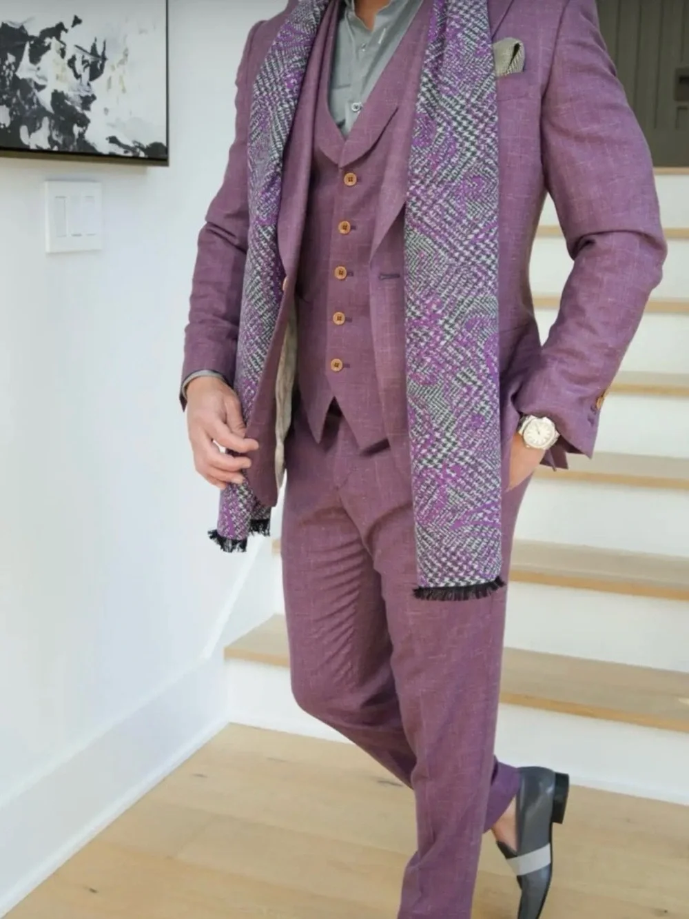 Sebastian Cruz 3-Piece Suit